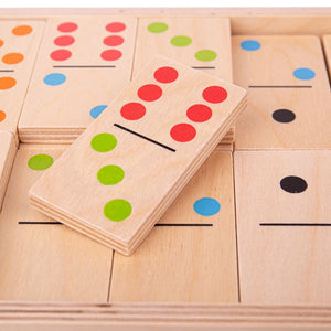 Maxi drevené domino pre deti