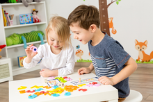 Zábavná hra "Chyť číslo"-uprostred-hry