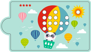 Magnetická_hra_Triedenie_farieb_s_dinosaurom_balón