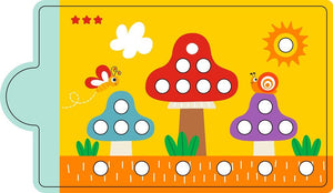 Magnetická_hra_Triedenie_farieb_s_dinosaurom_hríbiky