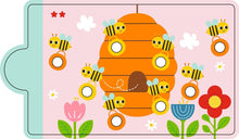 Magnetická_hra_Triedenie_farieb_s_dinosaurom_včielky