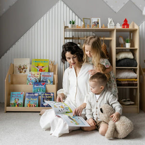 Drevený_ stojan_na_knihy_deti