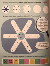 Koliesko Zima - Hravé úlohy s nálepkami