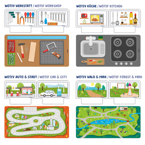 Herný stôl s akčnými hrami