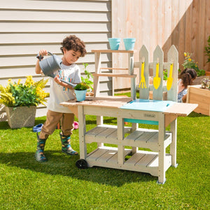 Záhradkársky stolík pre deti