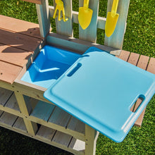 Záhradkársky stolík pre deti - umývadlo