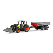 Traktor CLAAS Nectis 267F s nakladačom a prívesom 4