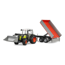 Traktor CLAAS Nectis 267F s nakladačom a prívesom 3