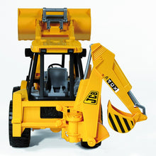 Traktor JCB čelný nakladač s bagrem 3