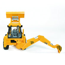Traktor JCB čelný nakladač s bagrem 4