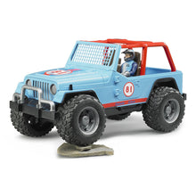 Modré auto JEEP s vodičom 3