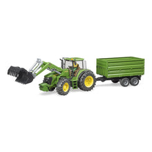 Traktor JOHN DEERE 7930 s vlečkou 6