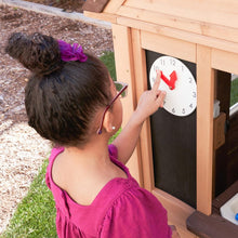 Drevený cédrový domček pre deti na záhradu