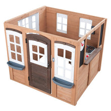 rozložený domček pre deti na záhradu