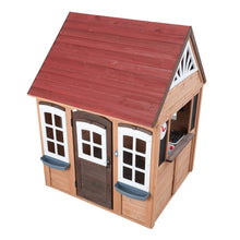 Cédrový domček pre deti na záhradu