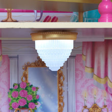 Rúžový zámok pre princezné  - domček pre bábiky