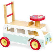 Drevené odrážadlo minibus 2v1 5