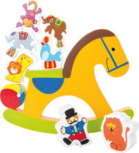 Balancujúci cirkusový koník