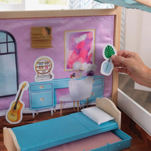 Magnetický-domček-pre-bábiky-spálňa-s-nálepkami