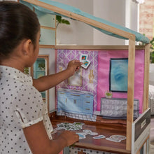 Magnetický-domček-pre-bábiky-spálňa-s-nálepkami-1