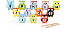 Drevená stohovacia hra"Sovy!