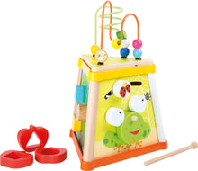 Motorická drevená hračka "Záhrada"