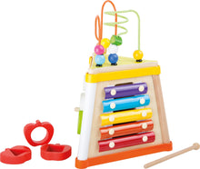 Motorická drevená hračka "Záhrada"