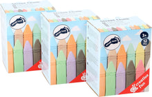 Veľké farebné kriedy na chodník balenie