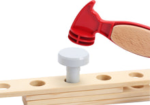 Detský drevený pracovný a kresliaci stôl 