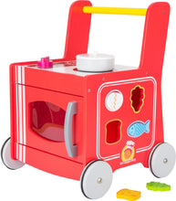 Drevené chodítko kuchyňa