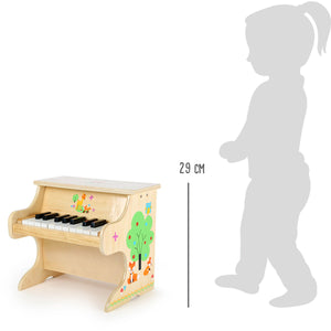 Detský drevený klavír "Líška"