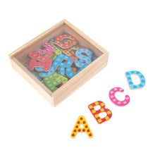 Magnetické drevené písmena