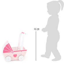 Drevený kočík "Detský sen"