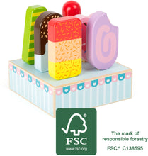 Drevené nanuky na paličke