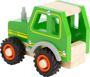 Drevený traktor
