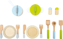 Drevený kuchynský riad