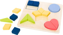 Drevené puzzle tvary