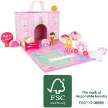 Rozprávkový zámok v kufríku