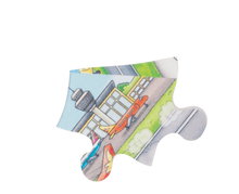 XXL drevené-puzzle-!Na-letisku"-dielik