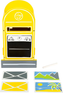 Drevená poštová schránka