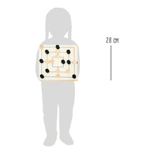 Drevený kompaktný šach 3v1 2