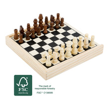 Drevené cestovné šachy