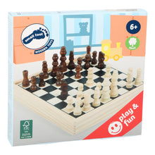 Drevené cestovné šachy 3