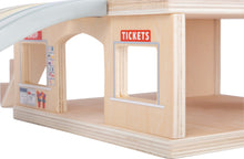 Drevená vlaková stanica