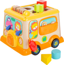 Drevená motorická hračka "Školský autobus"