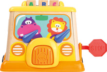 Drevená motorická hračka "Školský autobus"