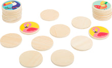 Drevené pexeso "Vtáky sveta"