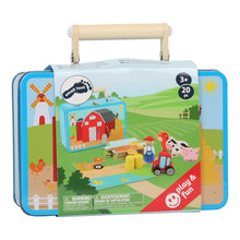 Drevené puzzle s postavičkami Farma 5