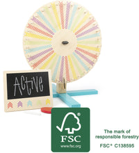 Drevené koleso šťastia