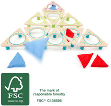 Hra "aktívne hádzanie vreciek"